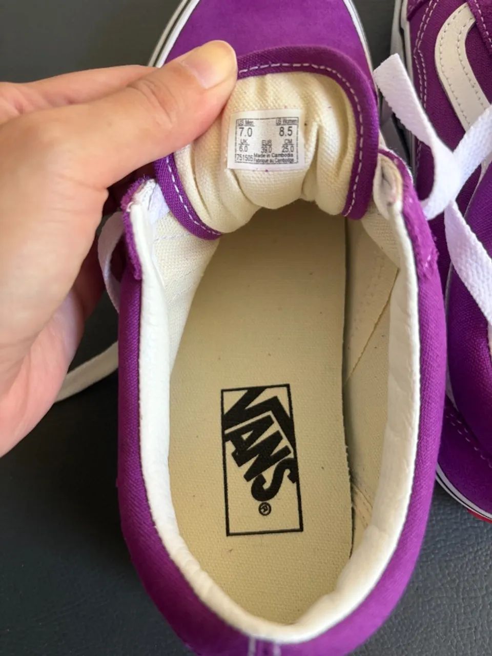 Tênis Vans Old Skool Roxo - Foto 4