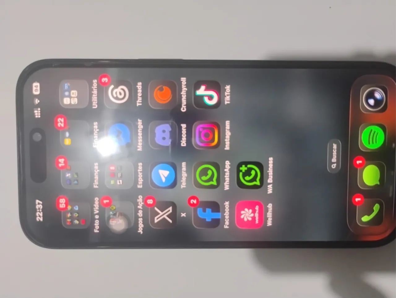 Iphone 15 - 128gb - preto (extra) - Foto 2