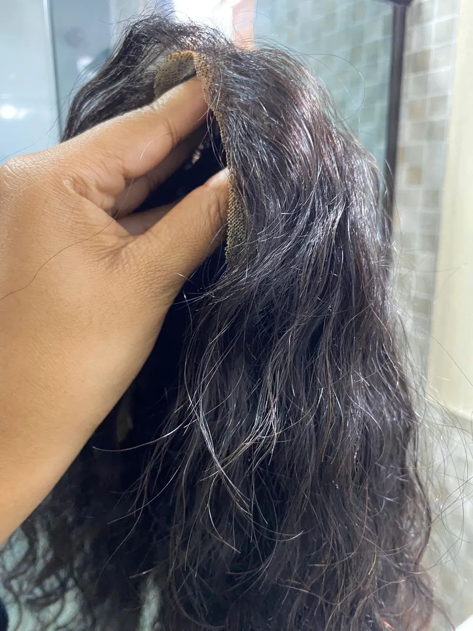 Cabelo humano lace front
