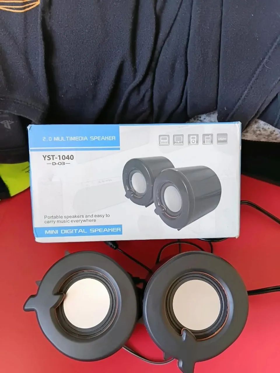 Headset pra PC & Caixinha de som pra PC - Foto 4