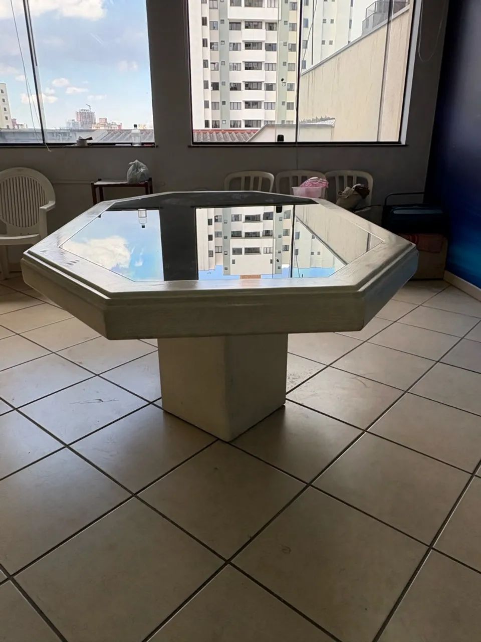 Mesa madeira maciça  - Foto 4