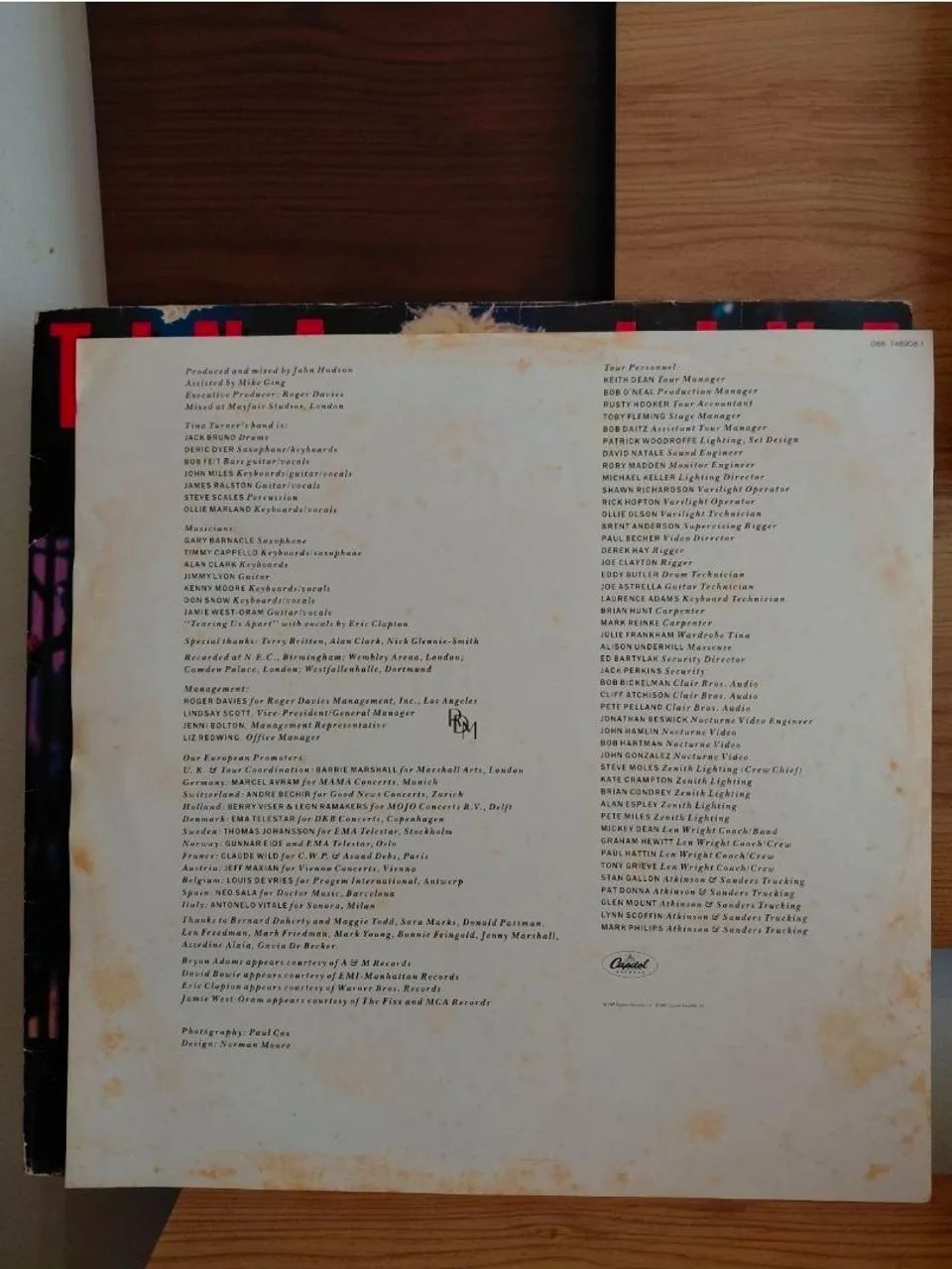 disco vinil tina turner live - Foto 3