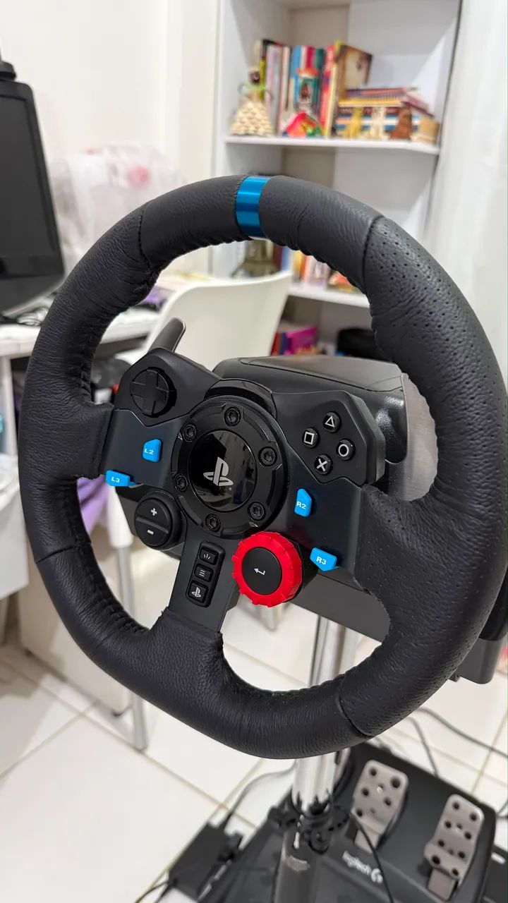 Volante Logitech G29 Driving Force + Cockpit para PS5, PS4, PS3 e PC - Foto 3