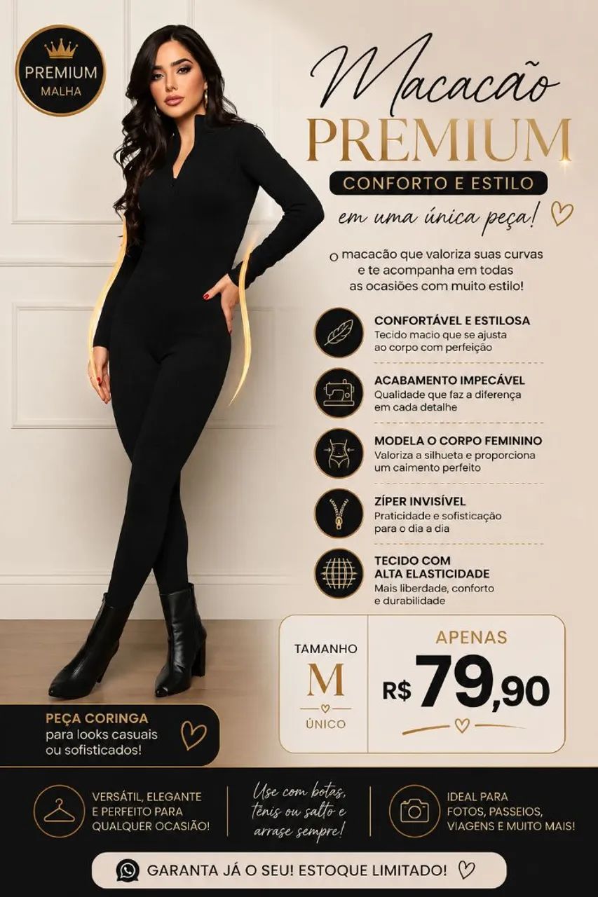Macacão feminino-inverno ?