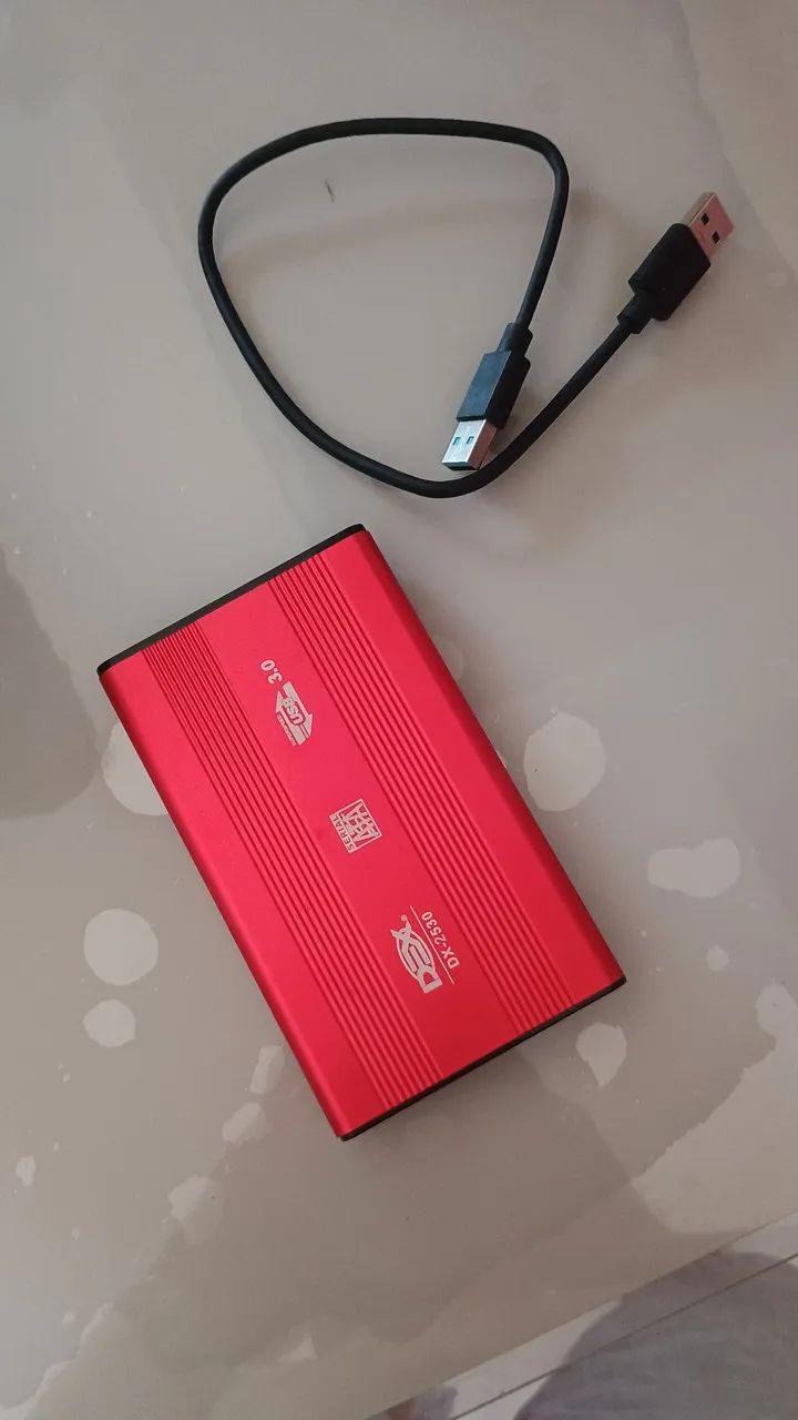 HD EXTERNO 500GB COM CASE - Foto 2