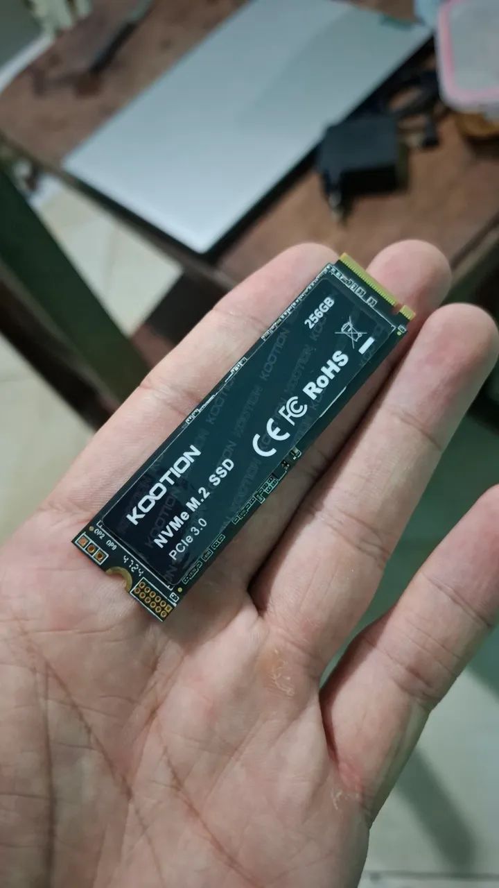 SSD NVME 256gb