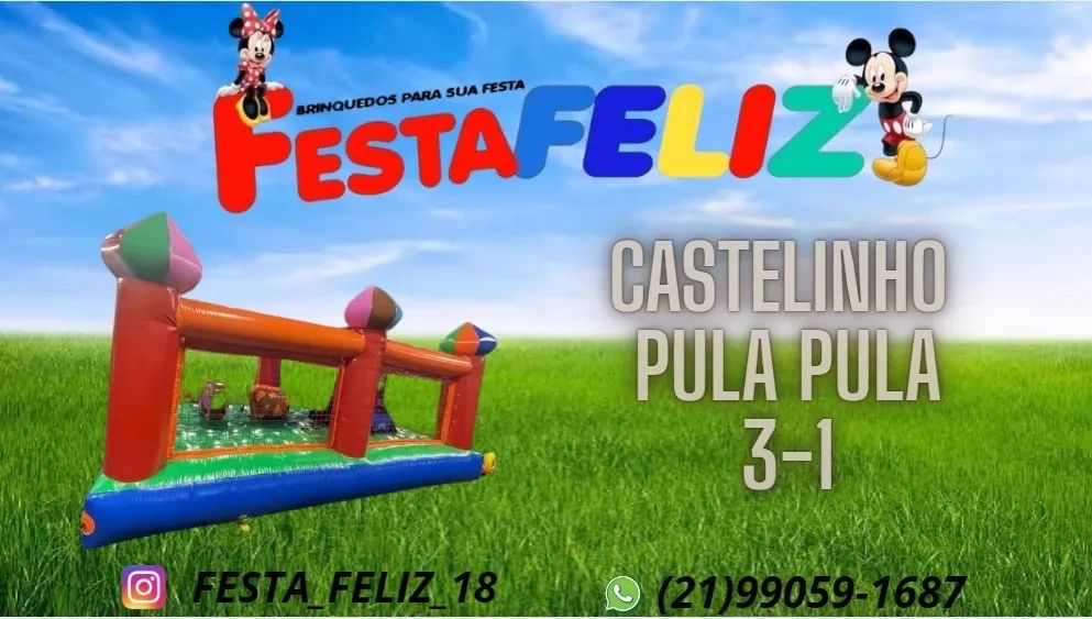 Locação de castelinho 
