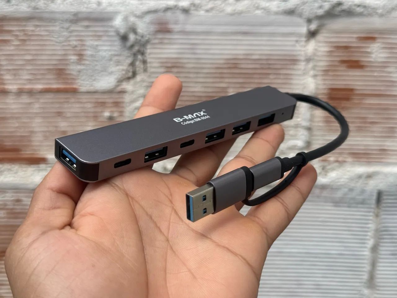 Hub USB BMAX TIPO C 3.0 7 em 2!! PROMOÇÃO!! - Foto 2