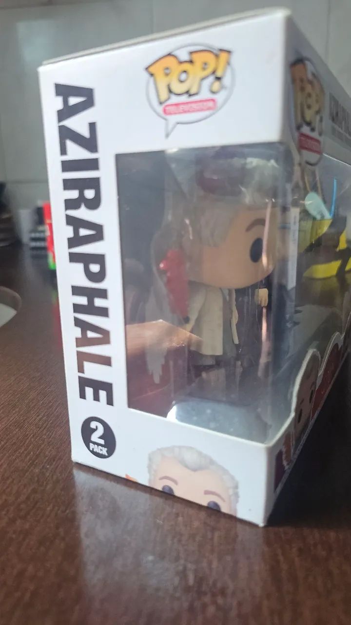 AZIRAPHALE & CROWLEY POP FUNKO - Foto 4
