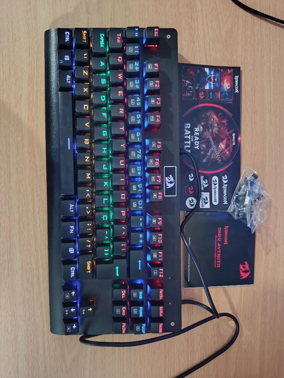Teclado DarkAvenger V1 Redragon switch RED  - Foto 2