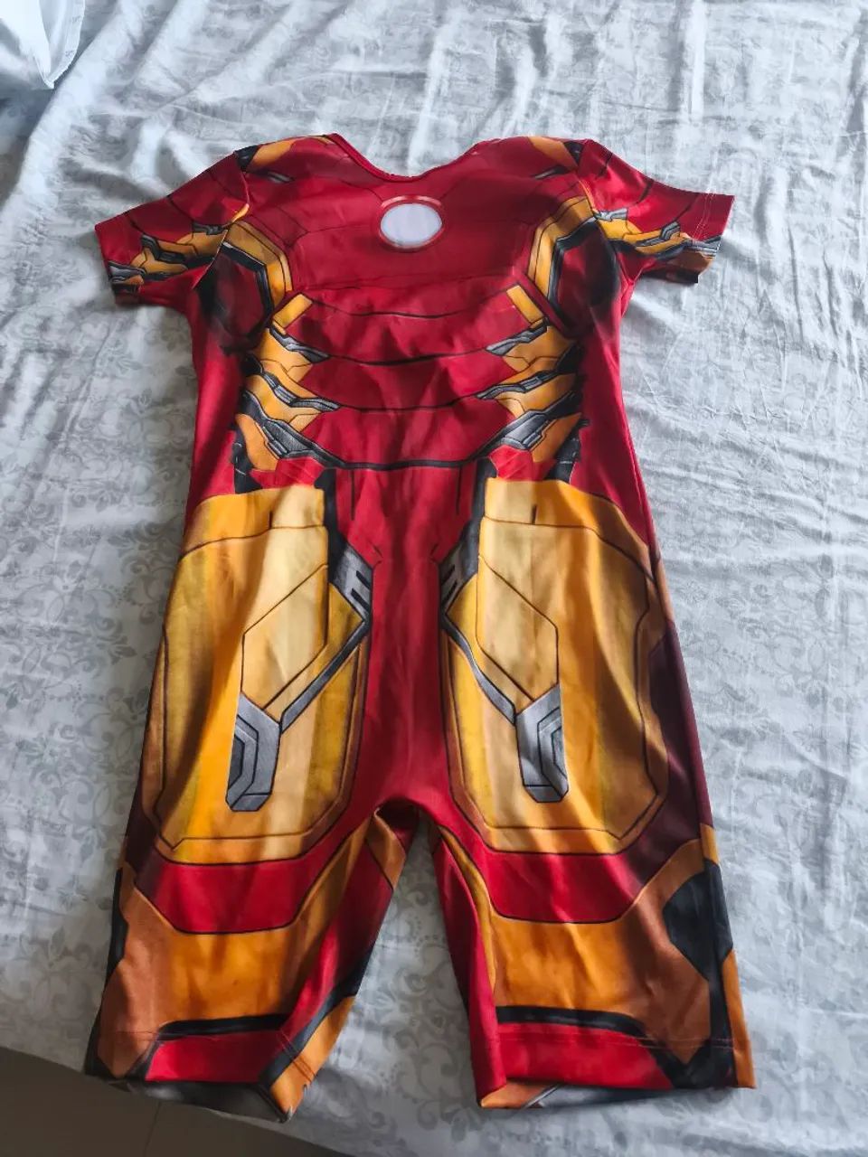 Fantasia Homem de Ferro infantil