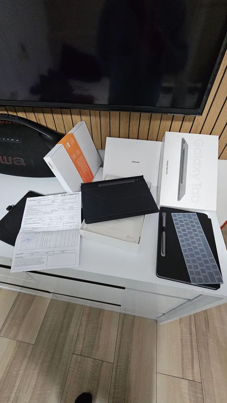 Tablet Samsung FE 6/128 completo+ nota - Foto 2