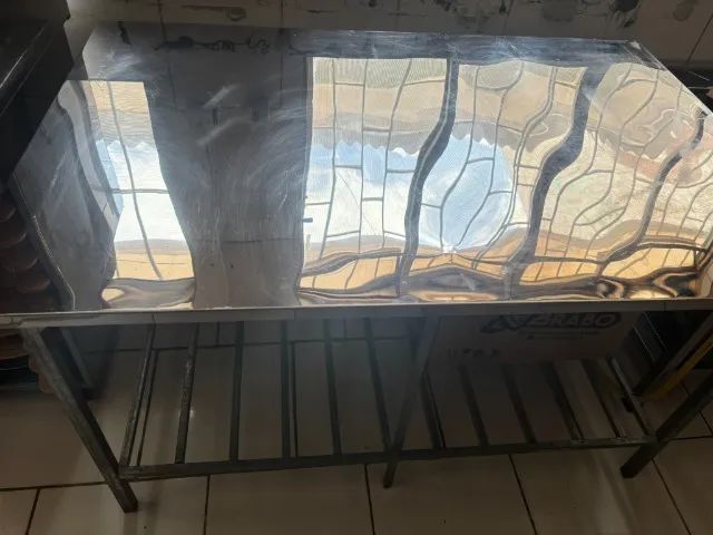 Mesa de inox Reforçada - Foto 3