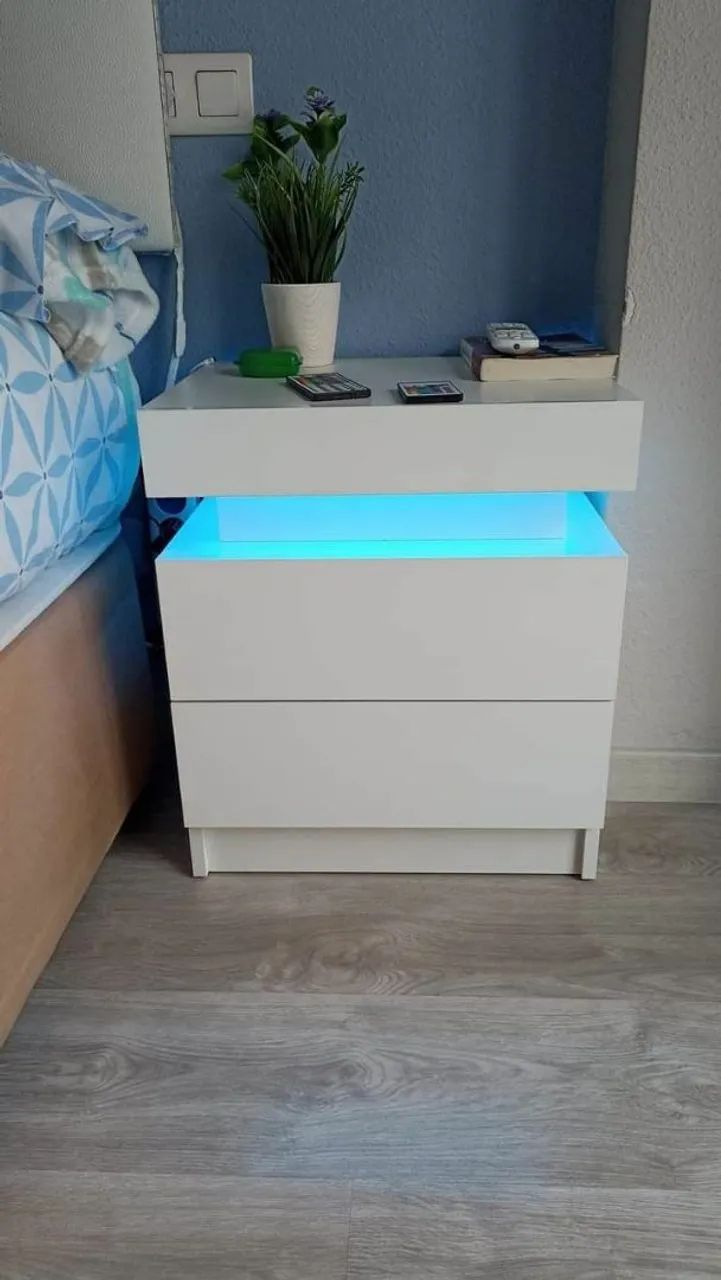 Criado mudo com led - Foto 2
