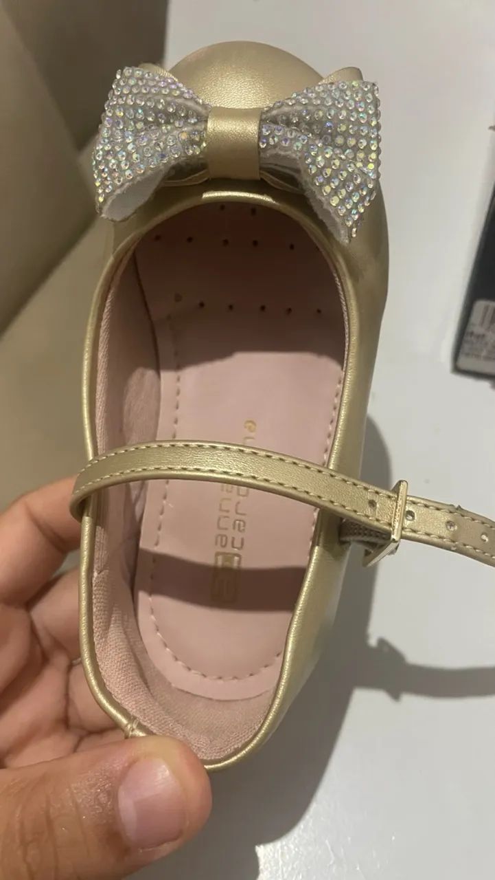 Sapato dourado - Foto 5