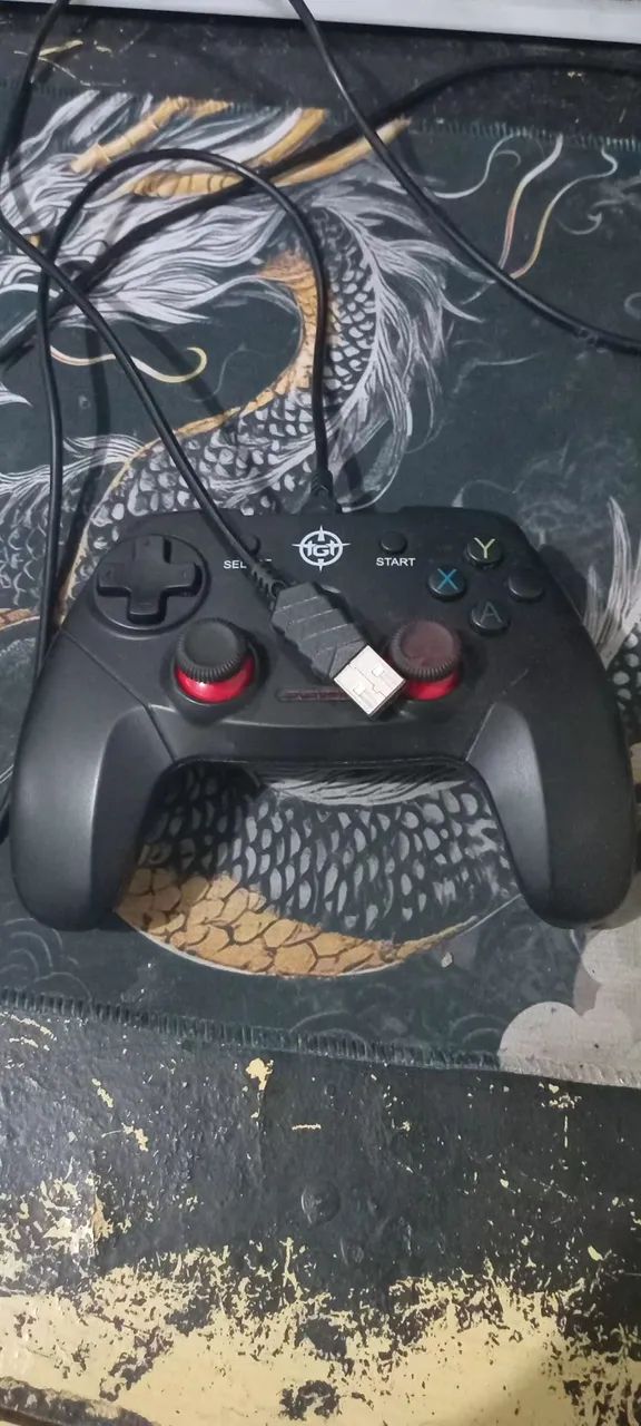 Controle Gamer TGT AC130 - Semi Novo, Na Caixa, Funcionando 100% - Foto 2