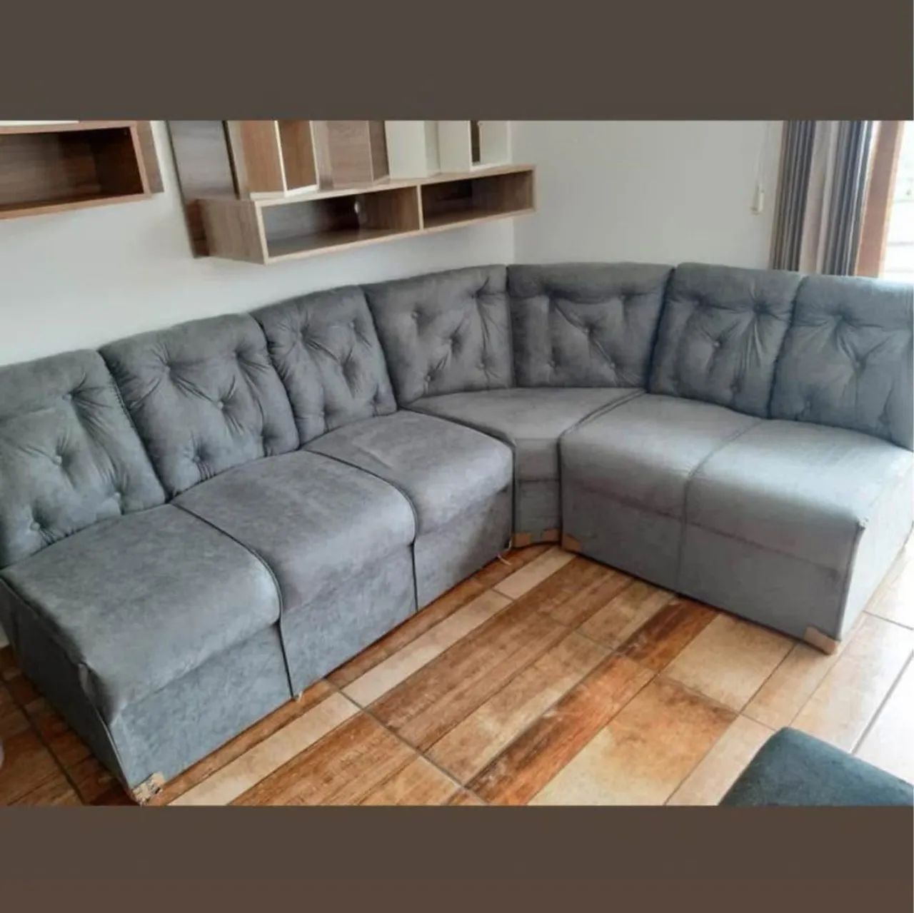 SOFA DE CANTO NOVO FRETE GRÁTIS 