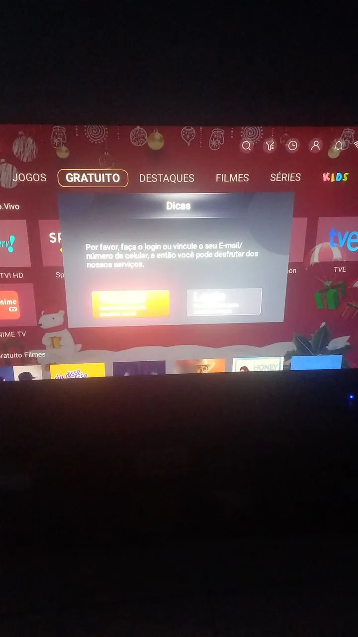 Tv Samsung smart 65 polegada nova 2500.00 
