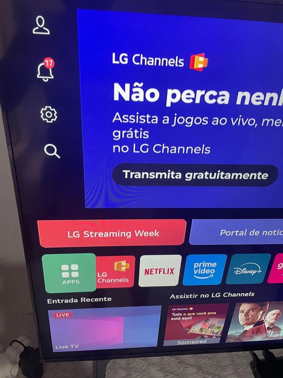 Vendo um TV LG 50 polegadas  - Foto 3