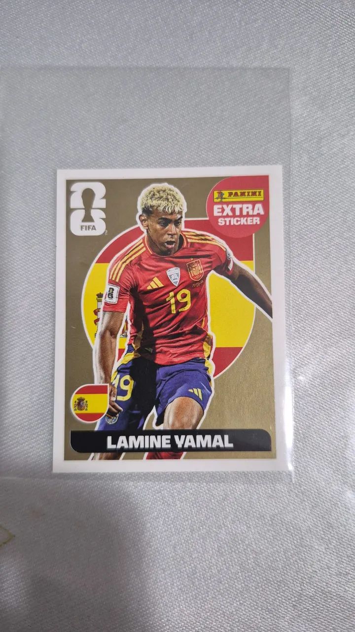 Figurinha Rara Lamine yamal - Foto 2