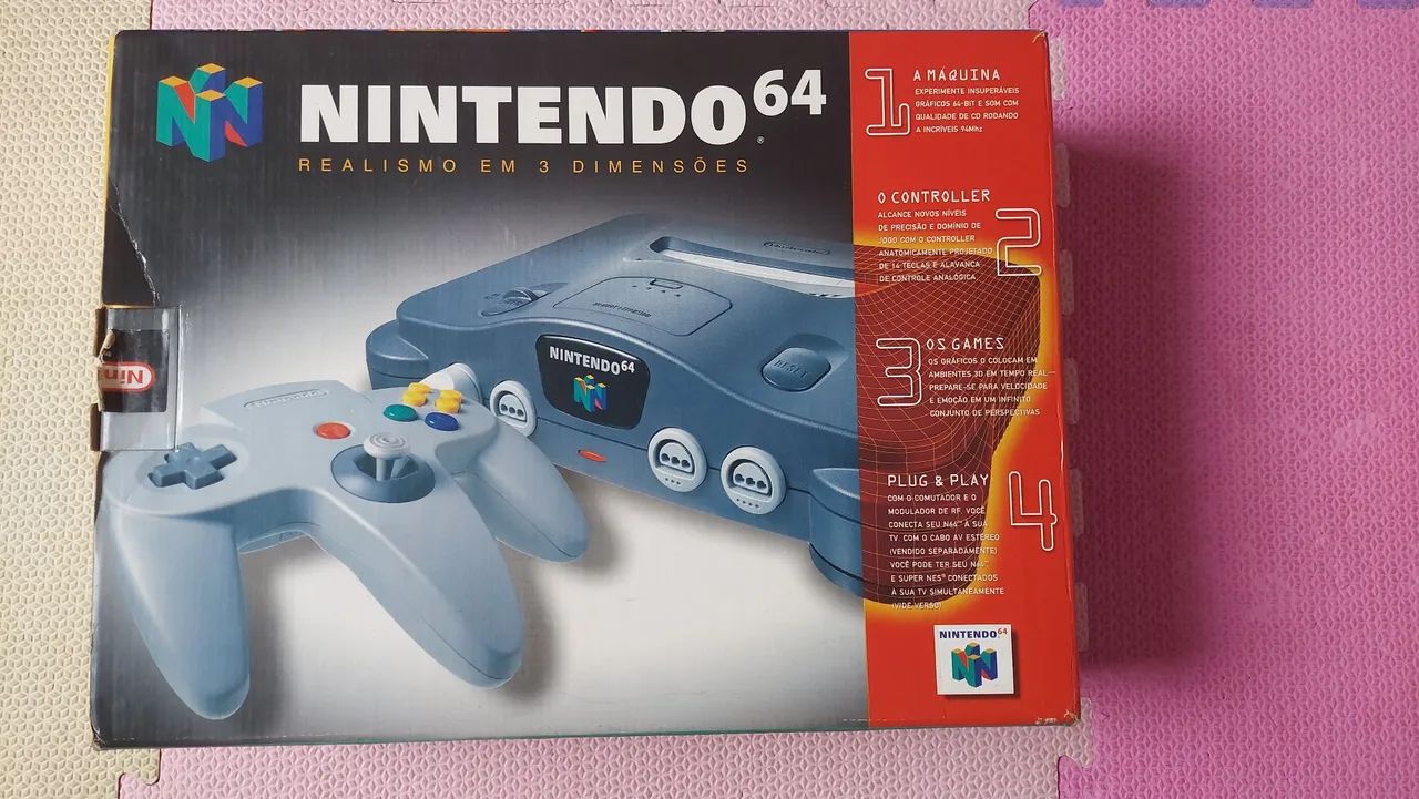 Nintendo 64 Completo!!!