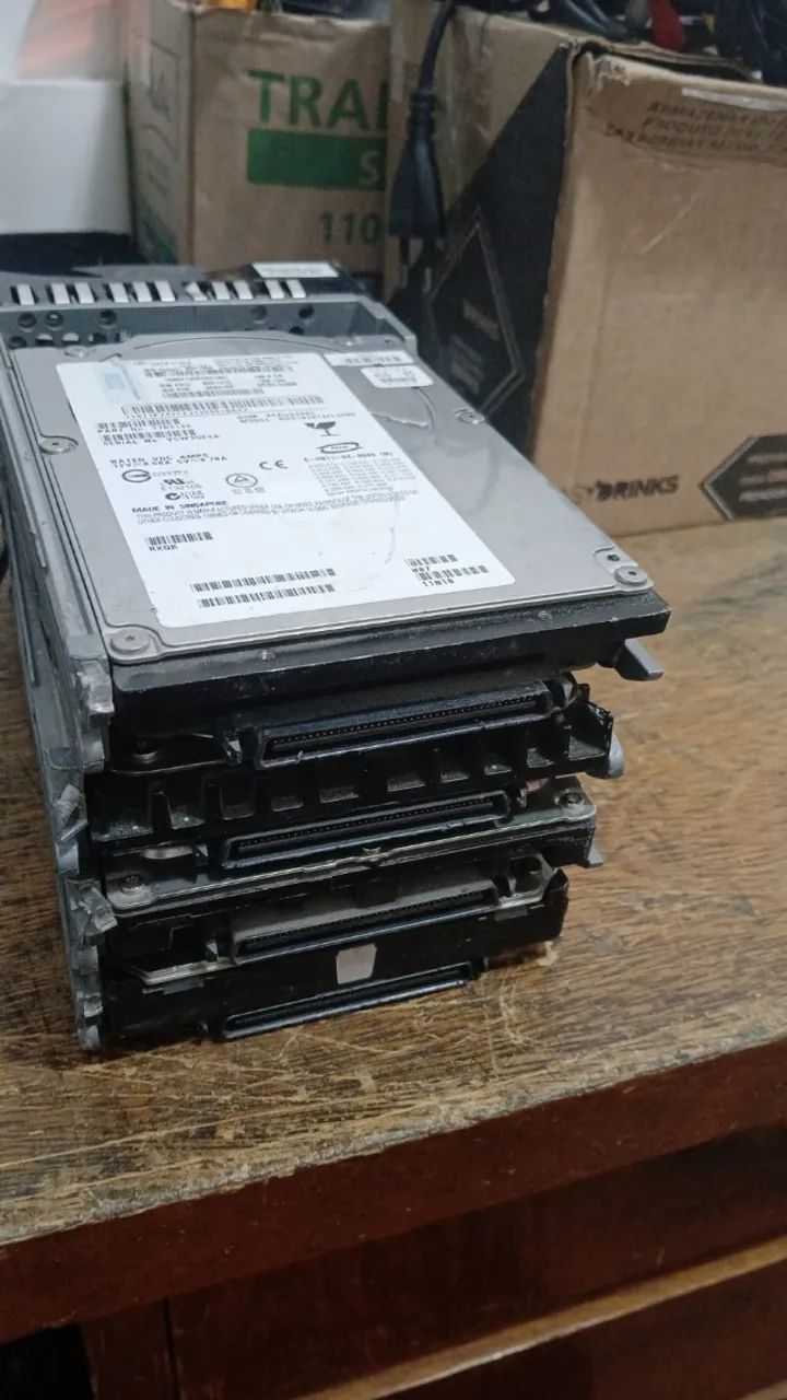 Lote de HD Antigo IBM SCSI