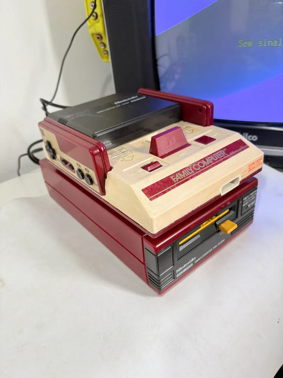 Console Disk System Family computer Famicom Nintendo