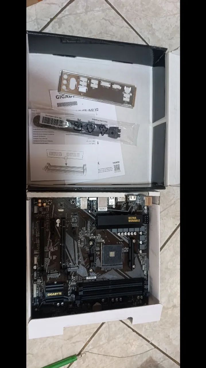 Placa mãe B550M DS3H AC R2 Wi-fi  - Foto 4