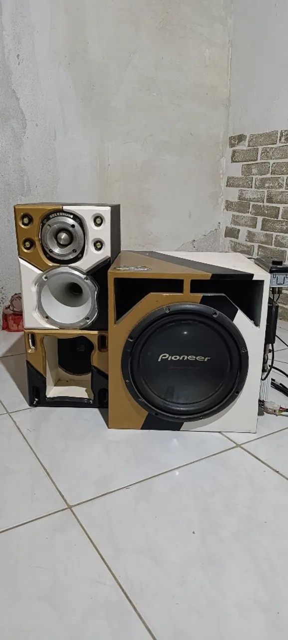Caixa trio completa 