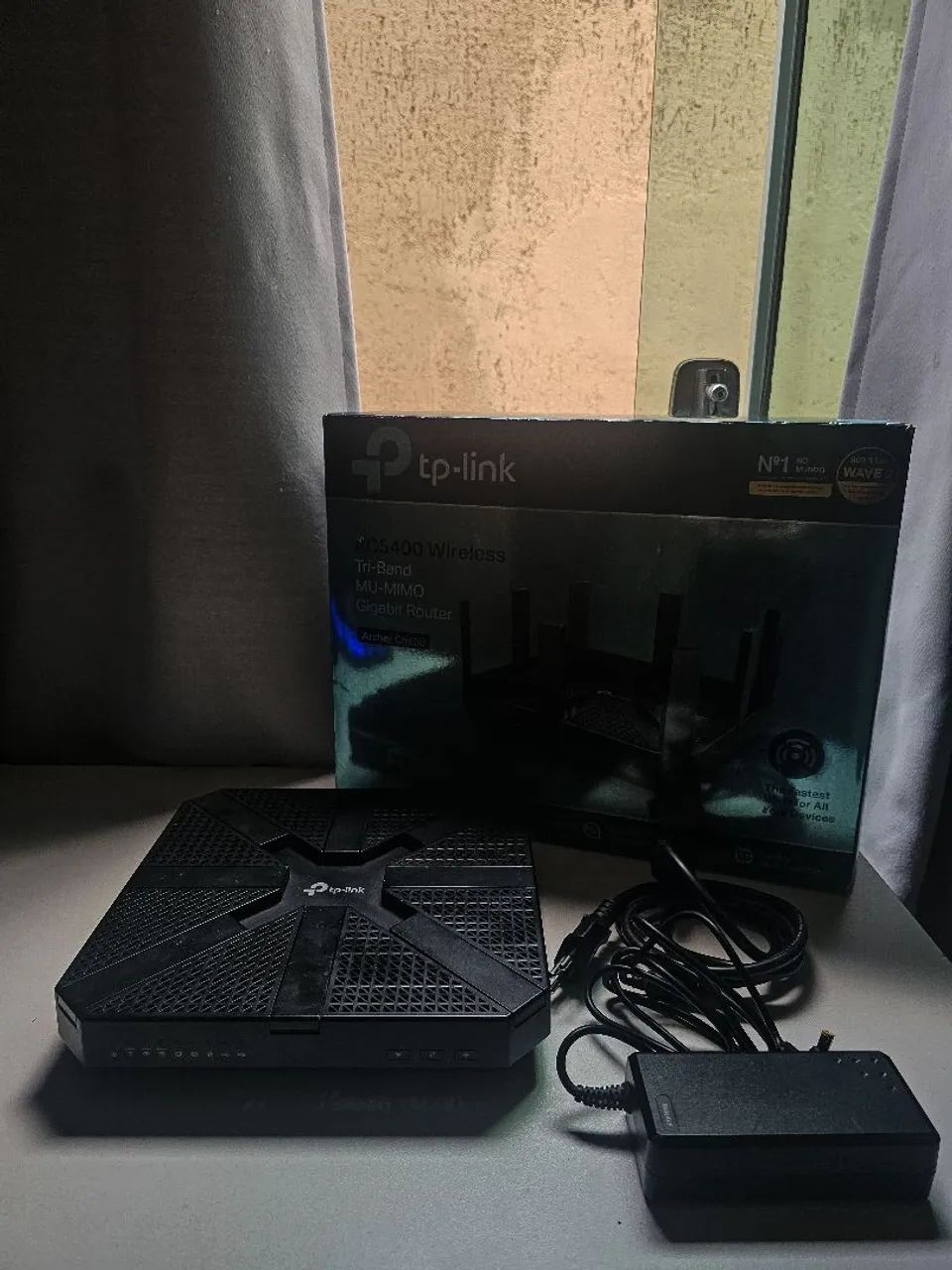Roteador TP-Link Archer C5400 Funcionando perfeitamente. - Foto 5