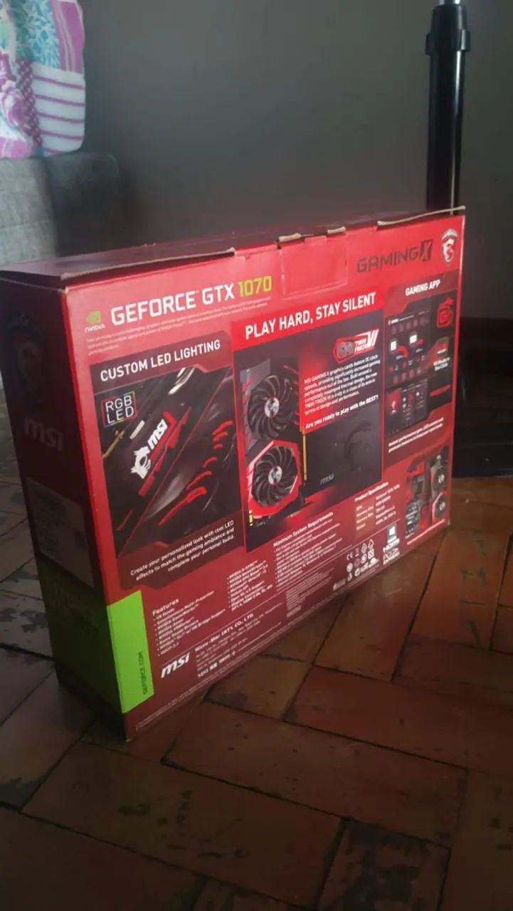 PLACA DE VIDEO RTX 1070 TI