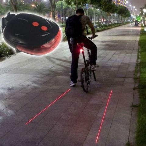 Farol Bike Laser 05 Programas + Faixas Virtual - Foto 3