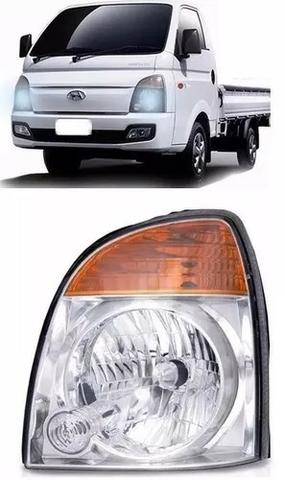 Farol Cromado Hyundai Hr 2004 2005 A 2010 2011 2012 Esquerdo