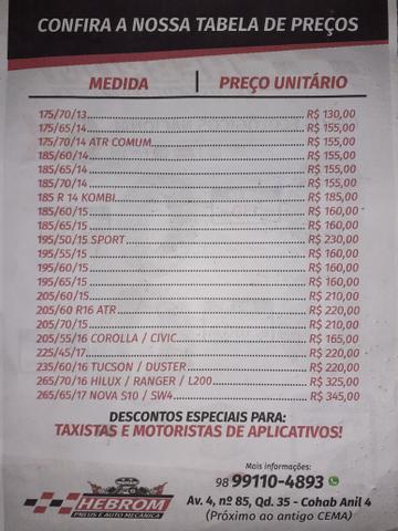 Quer economizar ?? pneu é na hebrom pneus !! - Foto 2