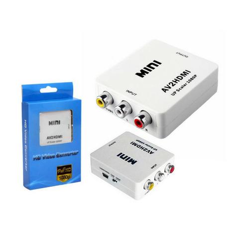 Conversor AV2Hdmi Vídeo Composto Rca Av Para Hdmi
