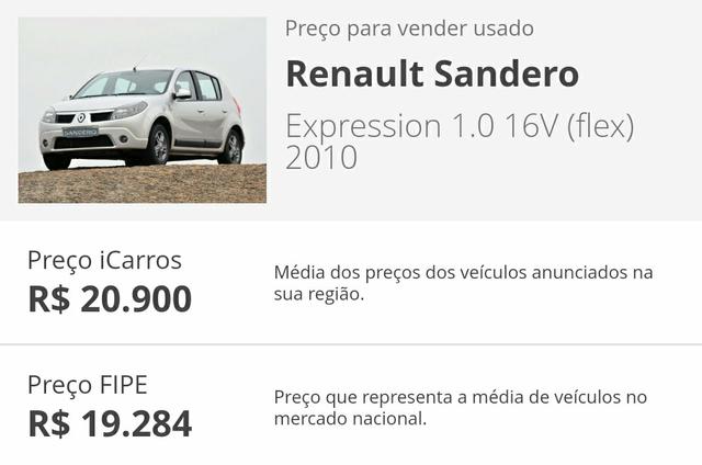 Sandero Expression 1.0 16v 2010 - Foto 6