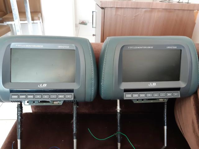 LCD tela encosto para carro