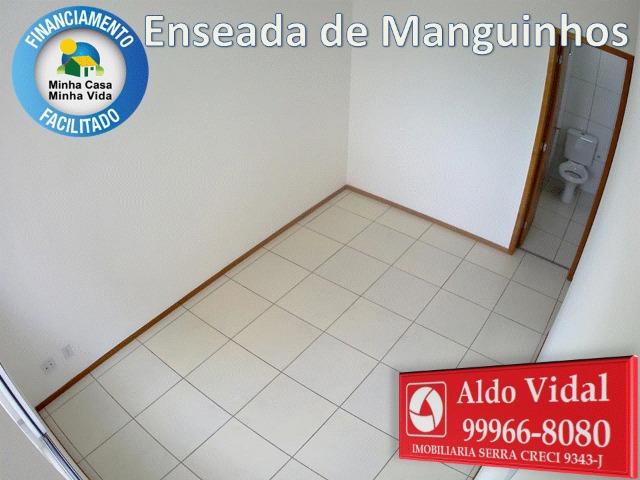 ARV36- Apartamento 2 quartos com suíte e varanda, Manguinhos Serra. - Foto 19
