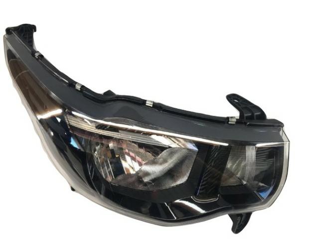 Farol Foco Simples Mascara Negra Mobi 2016 17 2018 Direito - Foto 2
