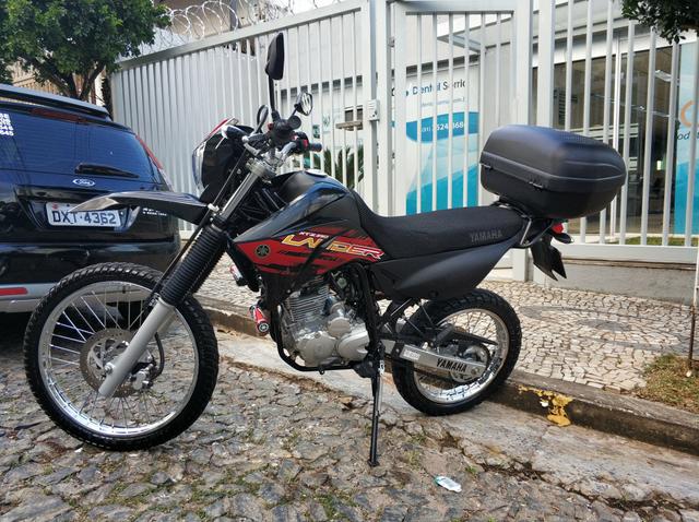 Lander 250 Blue Flex nunca caiu 9 mil km doc 2020 pago - Foto 5