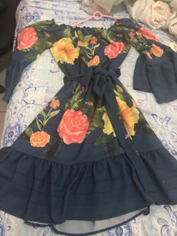 Vestido ciganinha florido - Foto 3