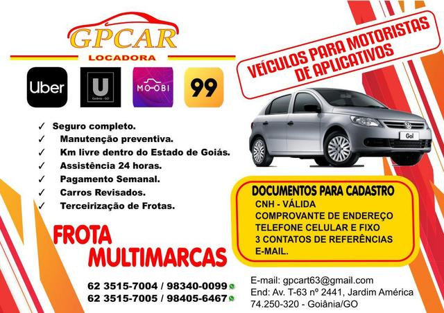 Aluga-se carros para UBER e 99POP ( Aplicativos )