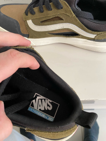 vans xadrez com cadarço