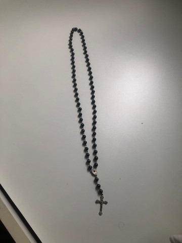 Terço em pedras Onix importado   - Foto 2