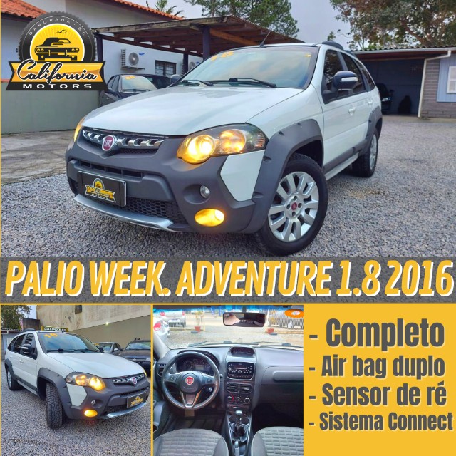 PALIO WEEKEND ADVENTURE 1.8 16V ANO 2016