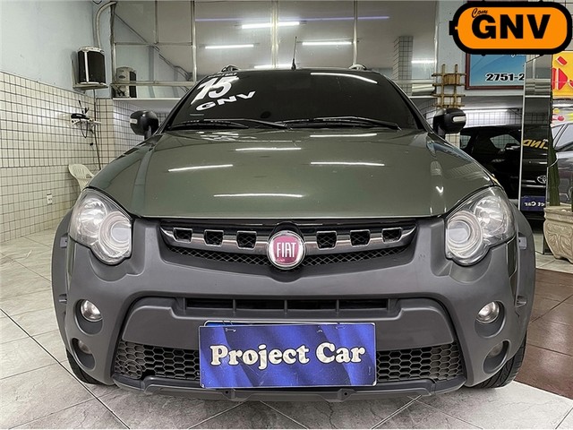 FIAT STRADA ADVENTURE CD AUTOMÁTICO 1.8 COMPLETO COM GNV 2015