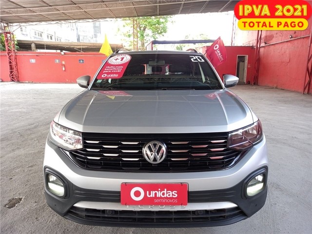 VOLKSWAGEN T-CROSS 2020 1.0 200 TSI TOTAL FLEX COMFORTLINE AUTOMÁTICO