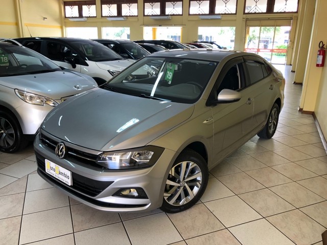 VIRTUS COMFORTLINE 1.0 AUT. TSI PRATA COMPLETO IMPECÁVEL