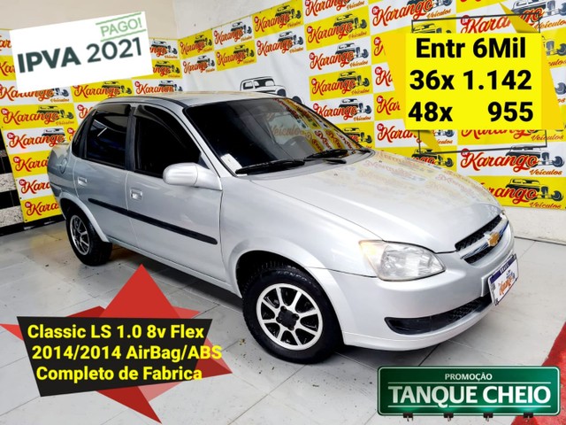 GM CLASSIC LS 1.0 FLEX 2014 COMPLETO