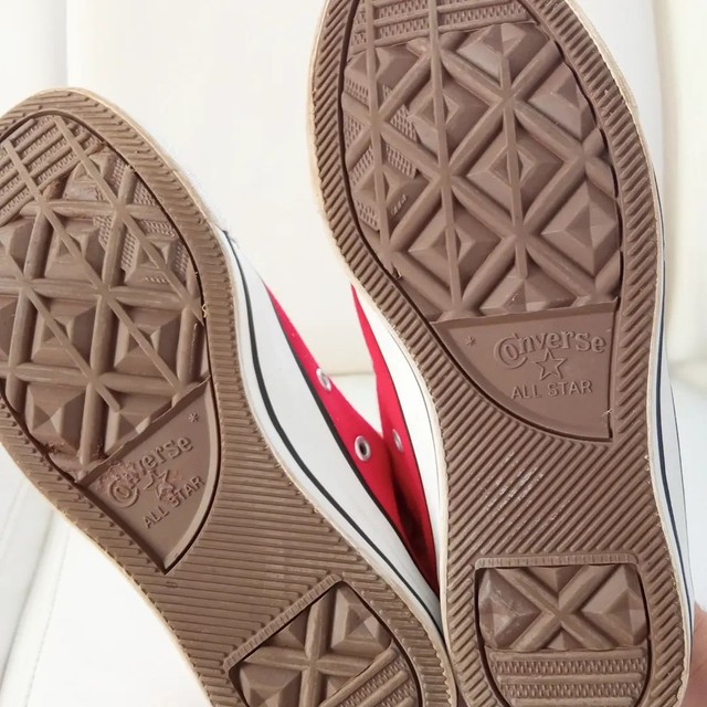 all star branco número 35